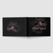 エレガント結婚夕べ ゲストブック (全面)