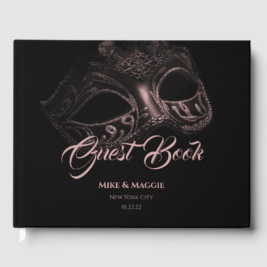 エレガント結婚夕べ ゲストブック (正面)