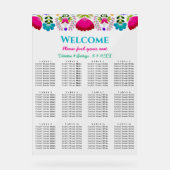 エレガント結婚席 アクリルサイン (正面)