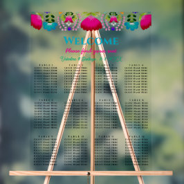 エレガント結婚席 アクリルサイン