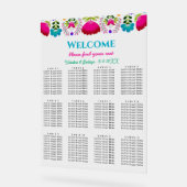 エレガント結婚席 アクリルサイン (傾斜)