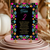 エレガント結婚席 テーブルナンバー