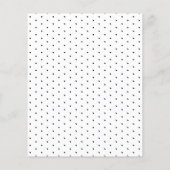 エレガント結婚感謝してい・お客様の色あせた写真カード (裏面)