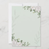 エレガント結婚病 招待状 (裏面)