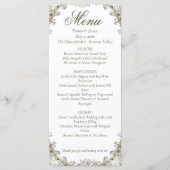 エレガント結婚素朴フローラ メニュー (正面)