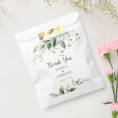 エレガント結婚緑 フェイバーバッグ (封をした状態)