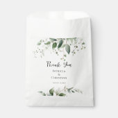 エレガント結婚緑 フェイバーバッグ (正面)