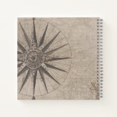 エレガント結婚航海のアイボリー ノートブック (裏面)