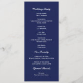 エレガント結婚航海のイニシャル プログラム (裏面)