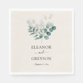 エレガント結婚草 スタンダードランチョンナプキン