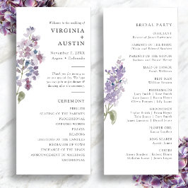 エレガント結婚薄紫 プログラム