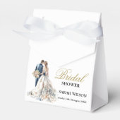 エレガント結婚赤面 フェイバーボックス (正面サイド)