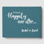 エレガント結婚青葉モダンの ゲストブック (裏面)