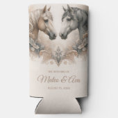 エレガント結婚馬 スリム缶クーラー (裏面)