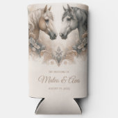 エレガント結婚馬 スリム缶クーラー (正面)