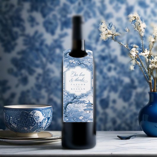 エレガント結婚ChinoiserieのID1094のID ボトルネックタグ