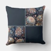 エレガント絵を描フローラ クッション (裏面)