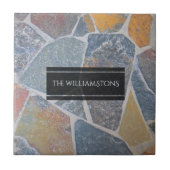 エレガント絵を描敷石 タイル (正面)