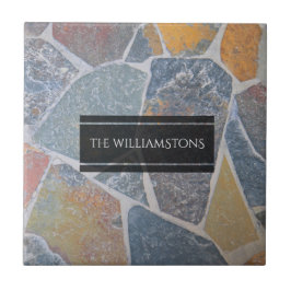 エレガント絵を描敷石 タイル