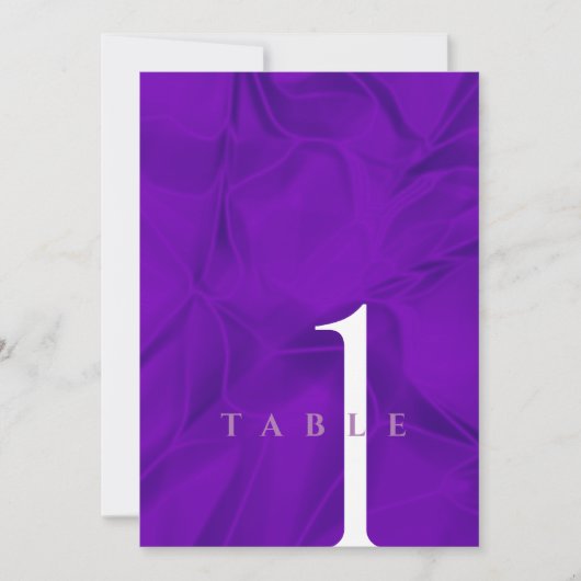 エレガント絹結婚12周年 招待状 (正面)