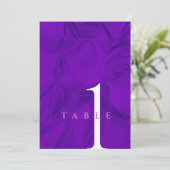 エレガント絹結婚12周年 招待状 (スタンド正面)