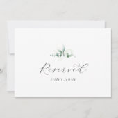 エレガント緑の看板 (正面)