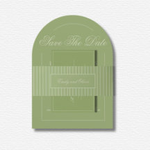 エレガント線の結婚緑