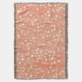 エレガント線:ヴィンテージ抽象芸術 スローブランケット (正面縦)