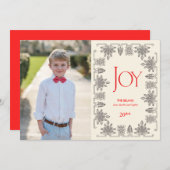 エレガント縁どヴィンテージ シーズンカード (正面/裏面)