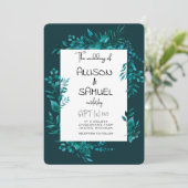 エレガント縁ど結婚病 招待状 (スタンド正面)