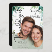 エレガント縁ど結婚病 招待状 (正面/裏面)