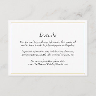 エレガント縁ど結婚詳細 エンクロージャーカード