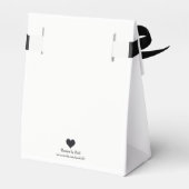 エレガント縁ど結婚金ゴールド フェイバーボックス (裏面サイド)