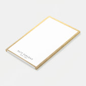 エレガント縁ど金ゴールド ポストイット (アングル)