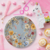 エレガント縁ど ペーパープレート (パーティー)