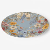 エレガント縁ど ペーパープレート (アングル)