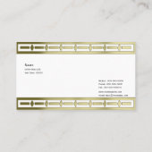 エレガント縁ど 名刺 (裏面)