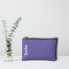 エレガント署名スクリプトモノグラム アクセサリーポーチ