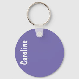 エレガント署名スクリプトモノグラム キーホルダー