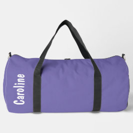 エレガント署名スクリプトモノグラム ダッフルバッグ