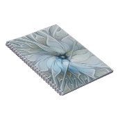 エレガント美しいモダン抽象芸術フラクタルアートフラワー ノートブック (右側)