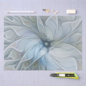 エレガント美しいモダン抽象芸術フラクタルアートフラワー 薄葉紙 (クラフト)