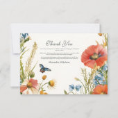 エレガント美野花卒業会 サンキューカード (正面)