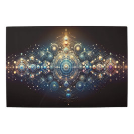 エレガント聖幾何学アート メタルプリント