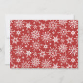 エレガント聖降誕祭の挨拶 シーズンカード (裏面)