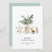 エレガント聖降誕祭の構成企業の挨拶 シーズンカード (正面/裏面)