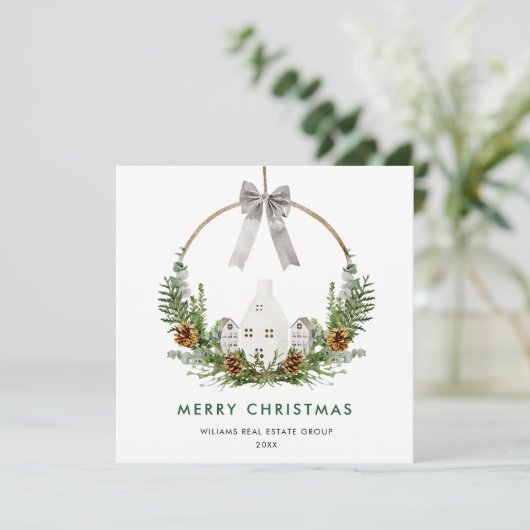 エレガント聖降誕祭の構成企業の挨拶 シーズンカード (スタンド正面)