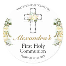 エレガント聖餐式フローラ十字架