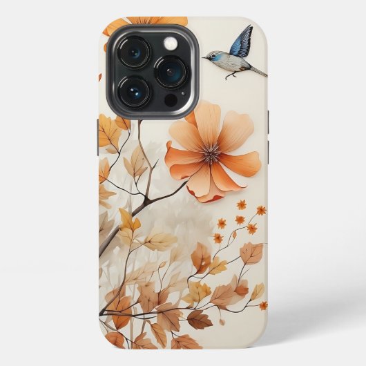 エレガント自然インスパイアiPhoneケース iPhoneケース (裏面)