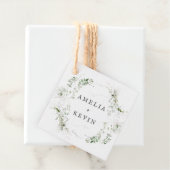 エレガント自然名パーソナライズされた付 フェイバータグ (インサイチュ)